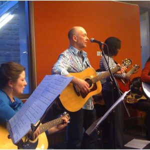 Playing live worship guitar; a couple of tips